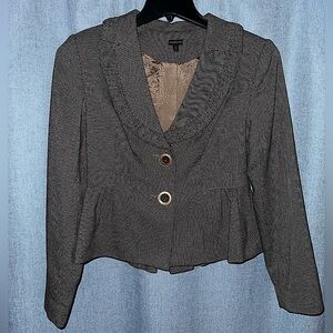 Madison Brown Blazer SZ 4